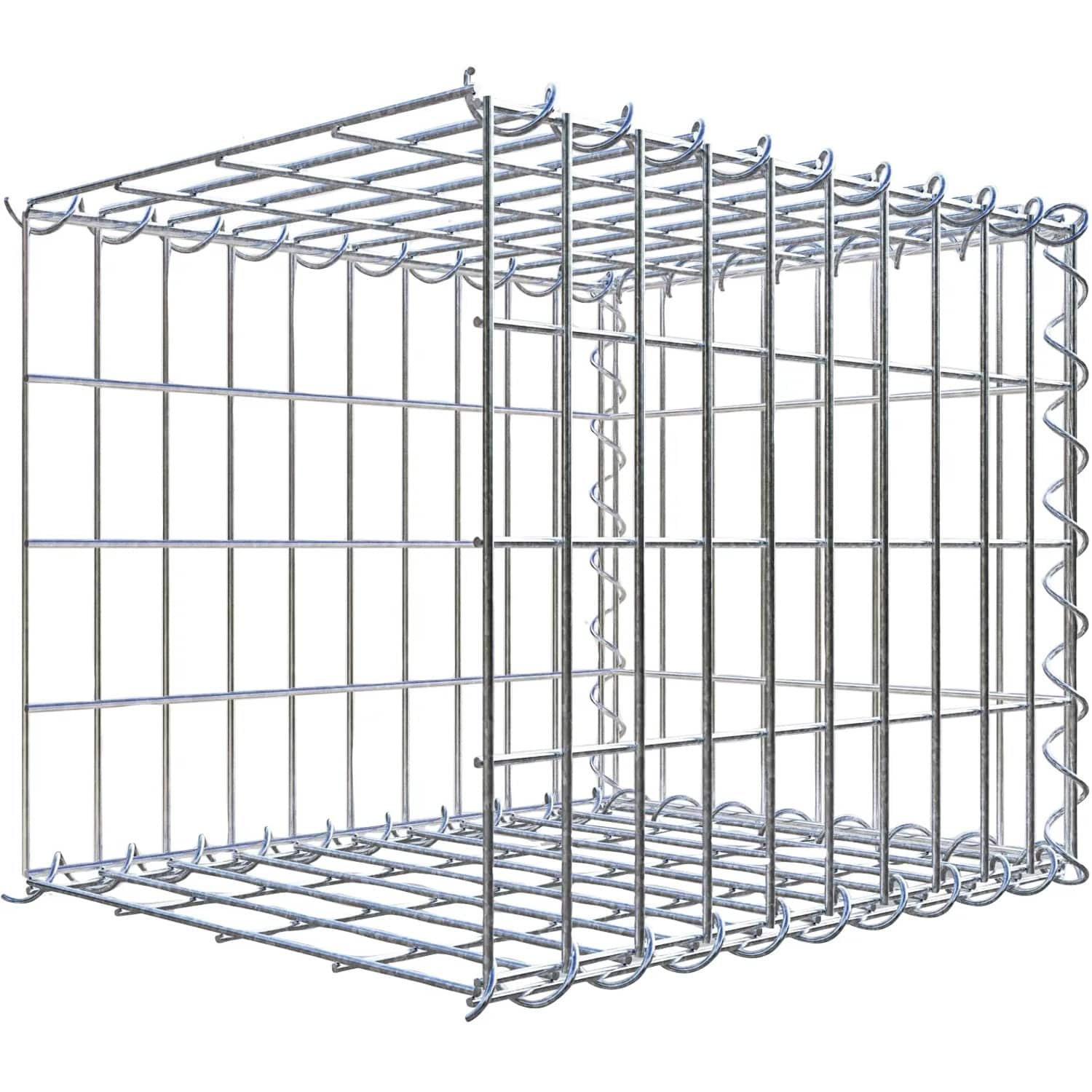 Gabiona Gabione-Anbaukorb Typ 2 40 x 50 x 40 cm Maschenw 5 x 10 cm