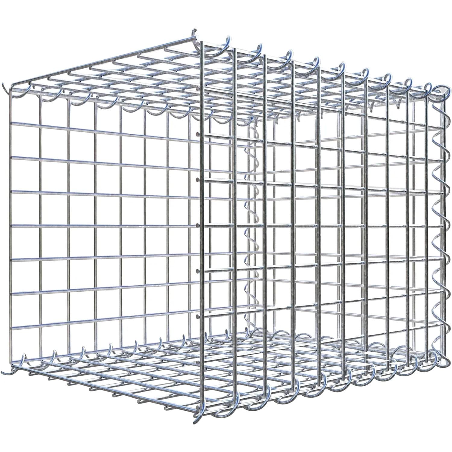 Gabiona Gabione-Anbaukorb Typ 2 40 x 50 x 40 cm Maschenw 5 x 5 cm