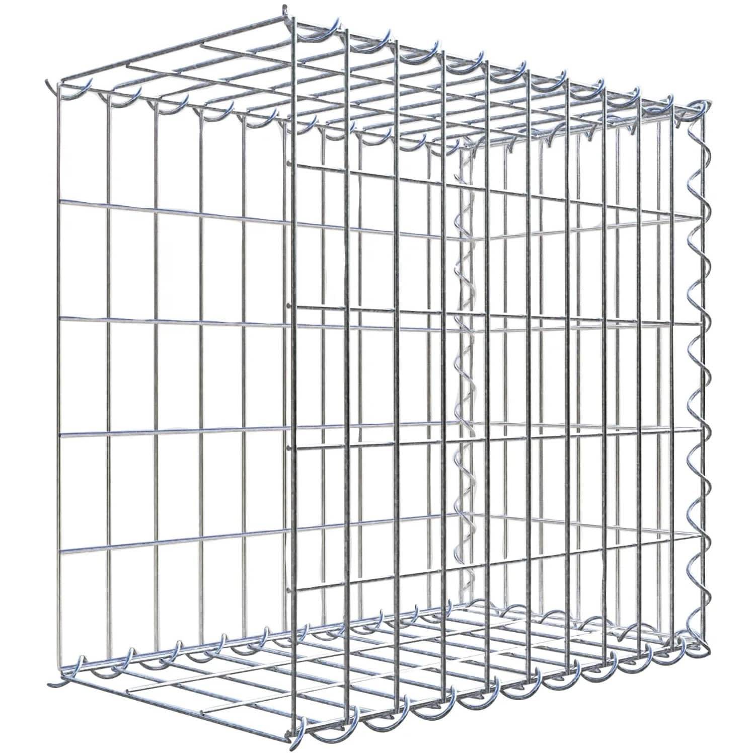 Gabiona Gabione-Anbaukorb Typ 2 50 x 50 x 30 cm Maschenw 5 x 10 cm