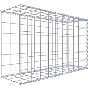 Gabiona Gabione-Anbaukorb Typ 2 60 x 100 x 30 cm Maschenw 10 x 10 cm