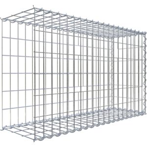 Gabiona Gabione-Anbaukorb Typ 2 60 x 100 x 30 cm Maschenw 5 x 10 cm