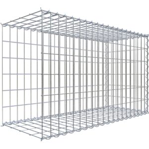 Gabiona Gabione-Anbaukorb Typ 2 60 x 100 x 40 cm Maschenw 5 x 10 cm