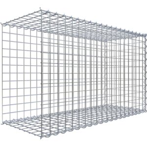 Gabiona Gabione-Anbaukorb Typ 2 60 x 100 x 40 cm Maschenw 5 x 5 cm