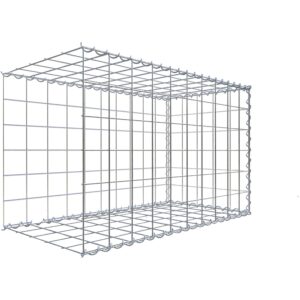 Gabiona Gabione-Anbaukorb Typ 2 60 x 100 x 50 cm Maschenw 10 x 10 cm