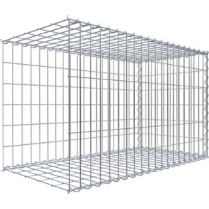 Gabiona Gabione-Anbaukorb Typ 2 60 x 100 x 50 cm Maschenw 5 x 10 cm