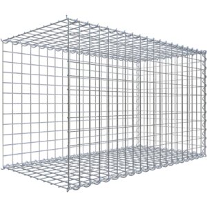 Gabiona Gabione-Anbaukorb Typ 2 60 x 100 x 50 cm Maschenw 5 x 5 cm