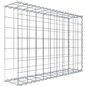 Gabiona Gabione-Anbaukorb Typ 2 70 x 100 x 20 cm Maschenw 10 x 10 cm