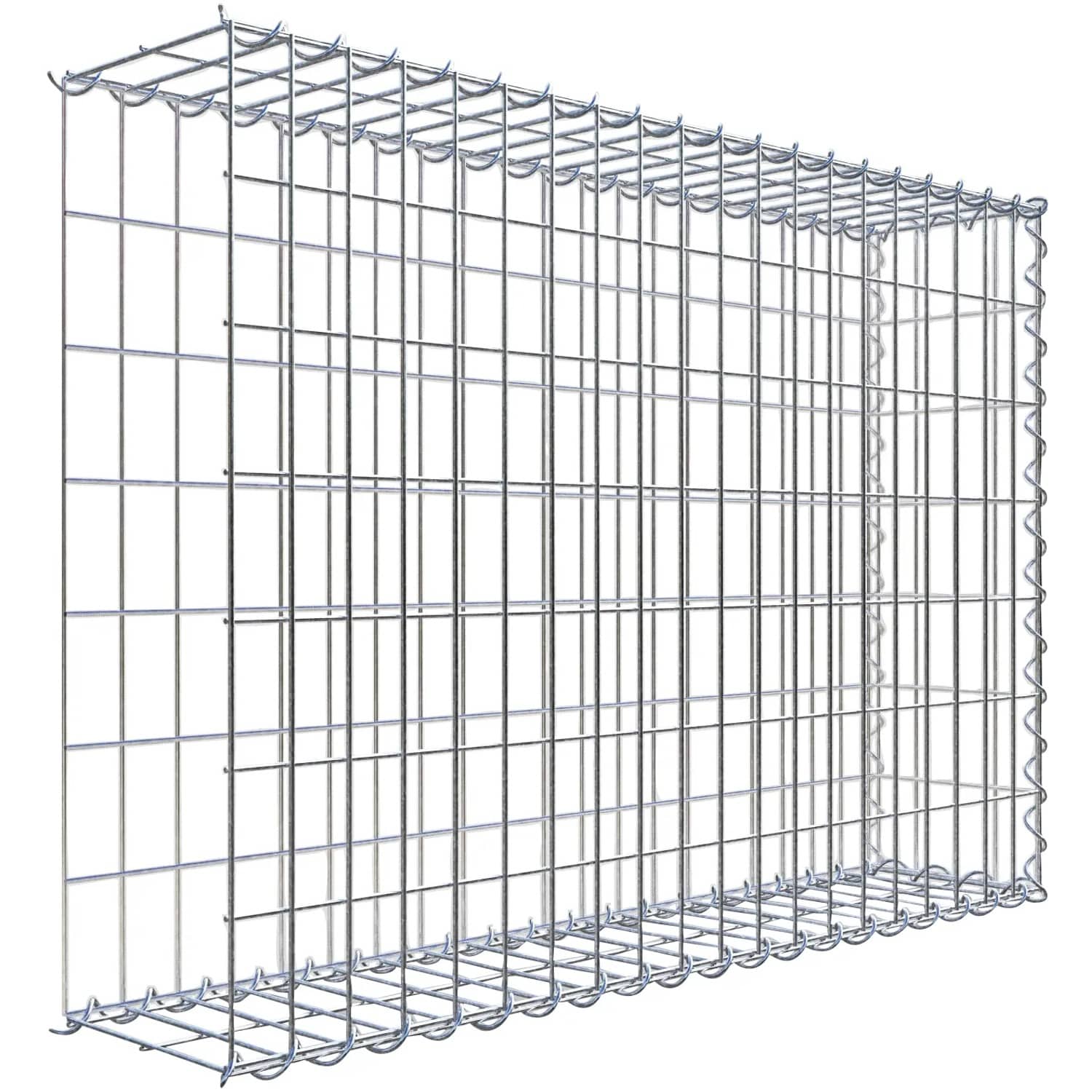 Gabiona Gabione-Anbaukorb Typ 2 70 x 100 x 20 cm Maschenw 5 x 10 cm