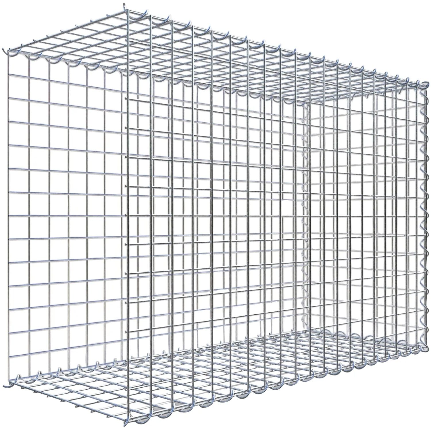 Gabiona Gabione-Anbaukorb Typ 2 70 x 100 x 40 cm Maschenw 5 x 5 cm