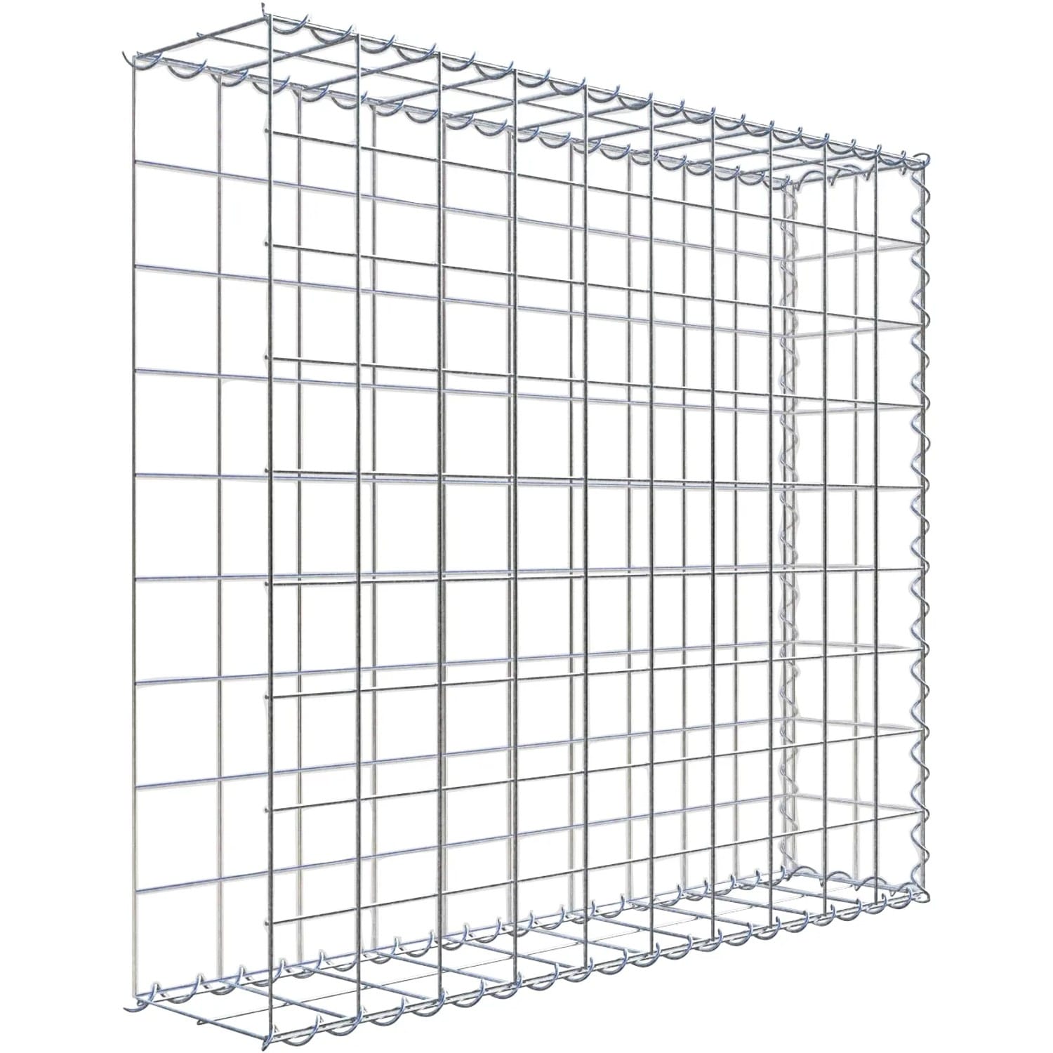 Gabiona Gabione-Anbaukorb Typ 2 90 x 100 x 20 cm Maschenw 10 x 10 cm
