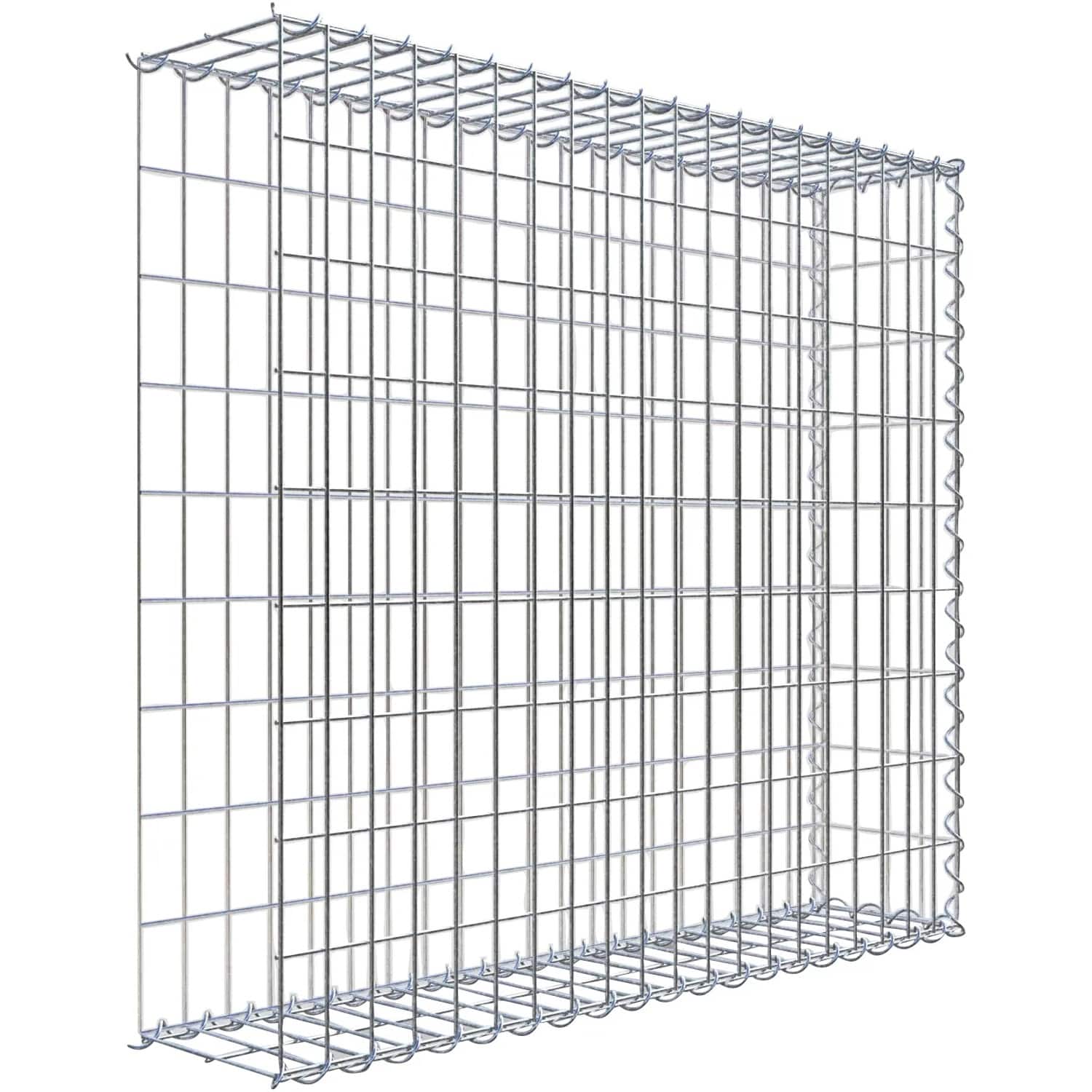 Gabiona Gabione-Anbaukorb Typ 2 90 x 100 x 20 cm Maschenw 5 x 10 cm