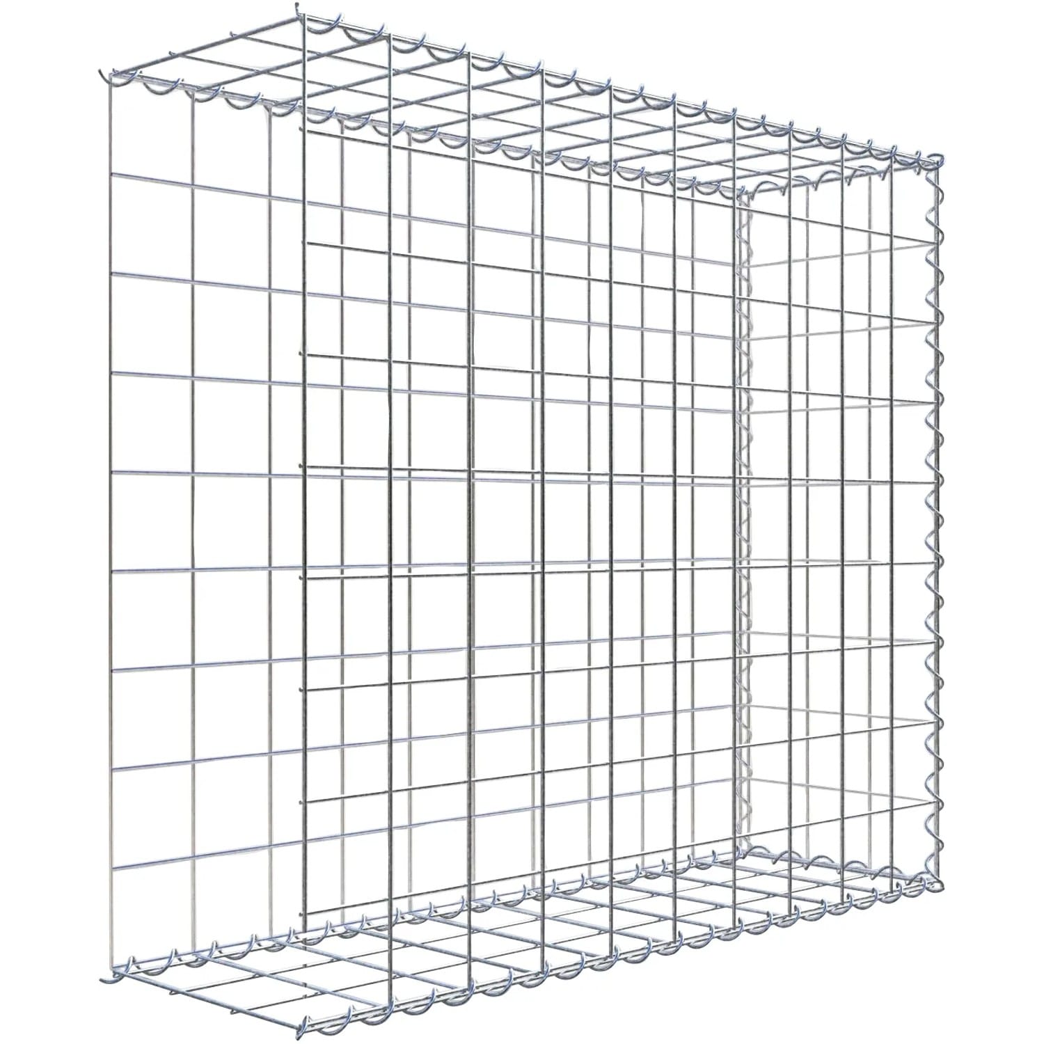 Gabiona Gabione-Anbaukorb Typ 2 90 x 100 x 30 cm Maschenw 10 x 10 cm