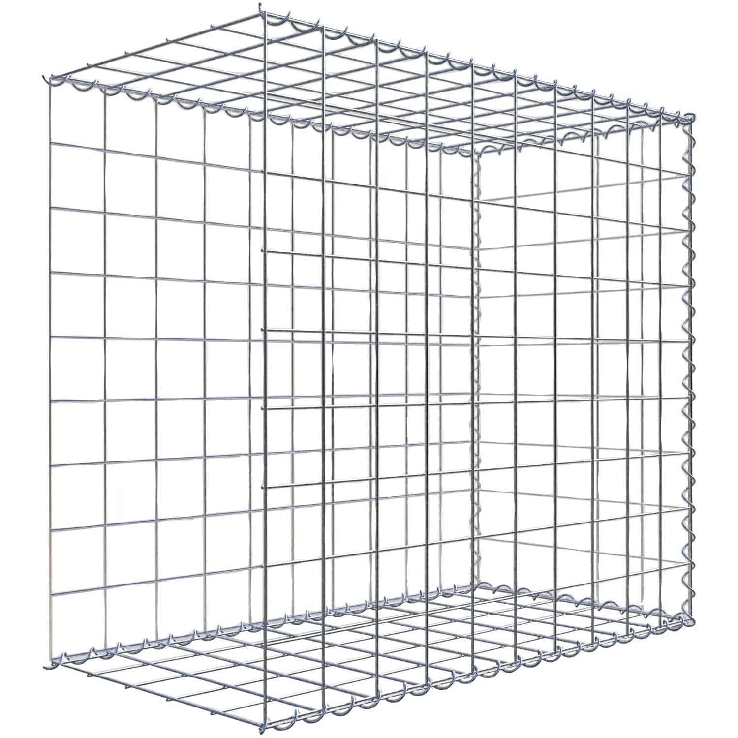 Gabiona Gabione-Anbaukorb Typ 2 90 x 100 x 50 cm Maschenw 10 x 10 cm