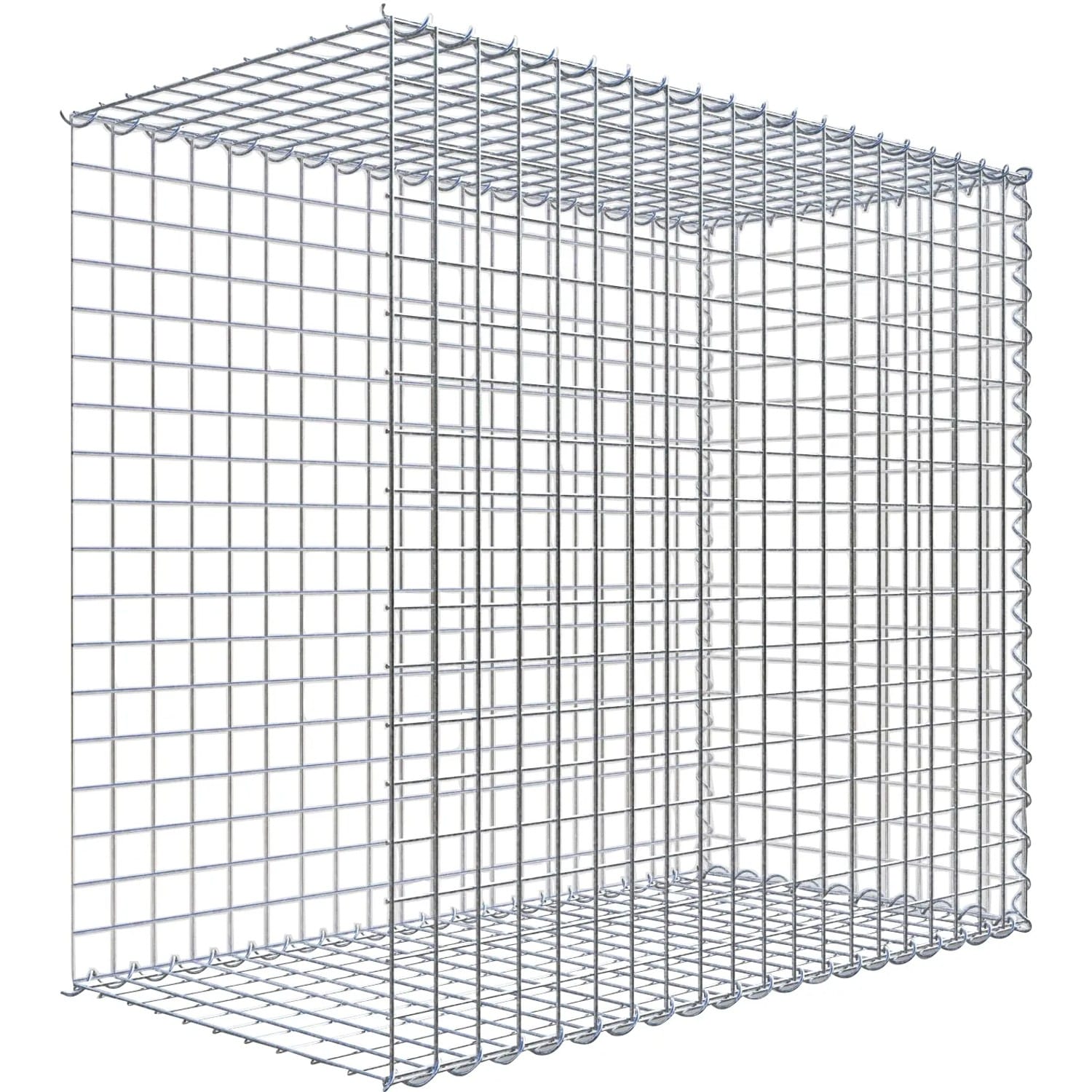 Gabiona Gabione-Anbaukorb Typ 2 90 x 100 x 50 cm Maschenw 5 x 5 cm