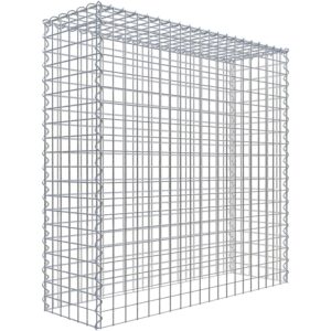 Gabiona Gabione-Anbaukorb Typ 3 100 x 100 x 30 cm Maschenw 5 x 5 cm