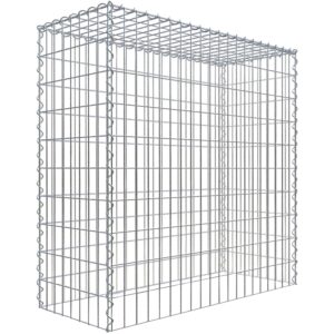 Gabiona Gabione-Anbaukorb Typ 3 100 x 100 x 40 cm Maschenw 5 x 10 cm
