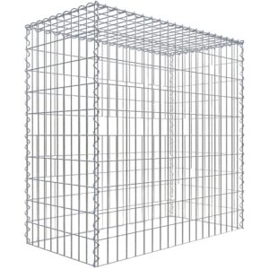 Gabiona Gabione-Anbaukorb Typ 3 100 x 100 x 50 cm Maschenw 5 x 10 cm