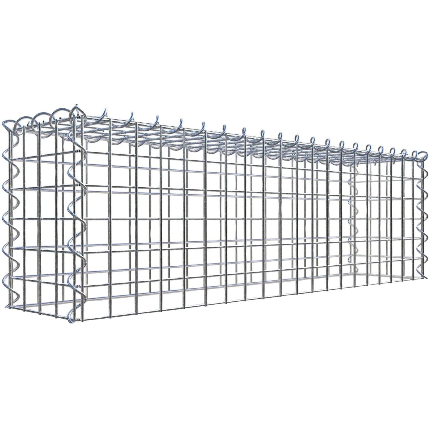 Gabiona Gabione-Anbaukorb Typ 3 30 x 100 x 20 cm Maschenw 5 x 5 cm
