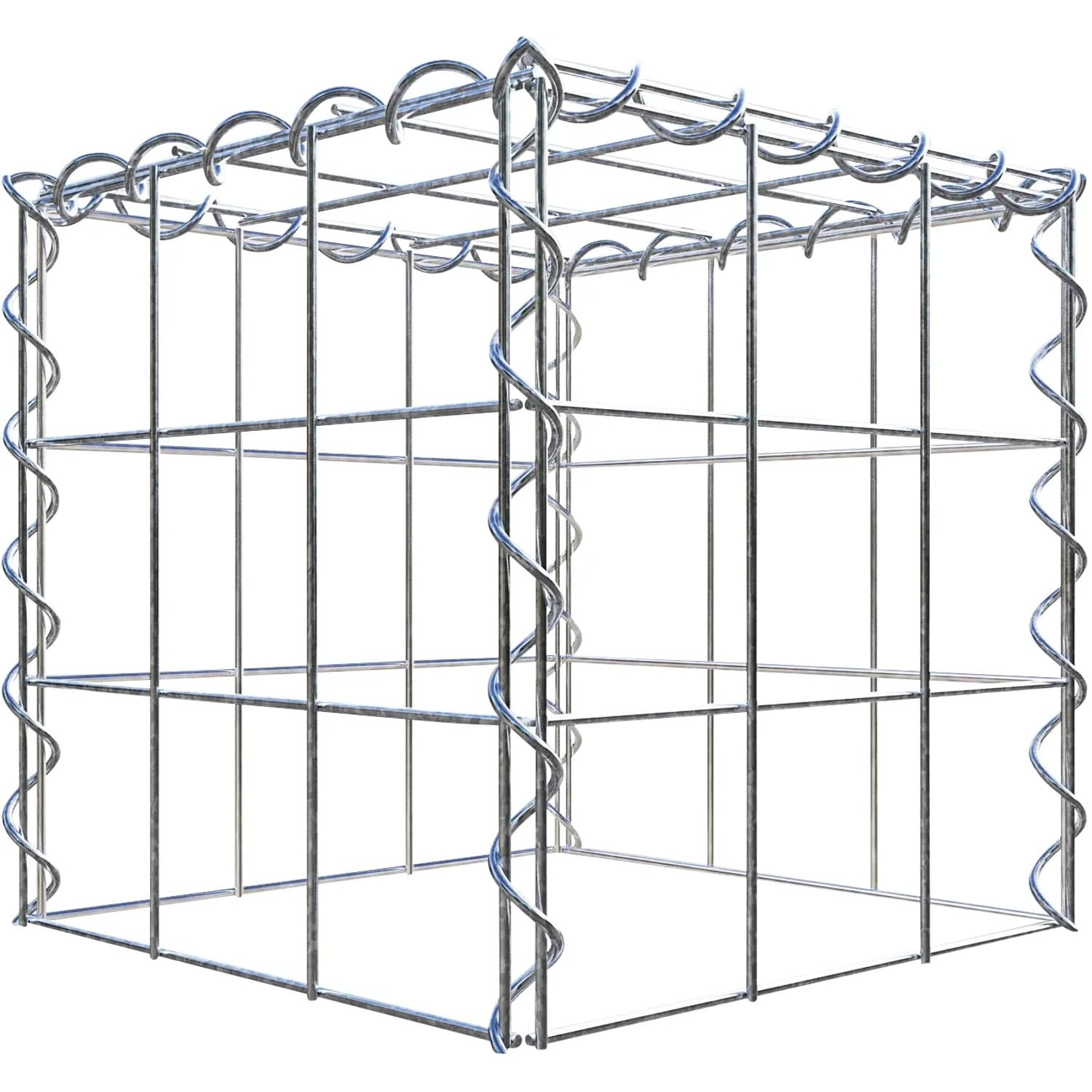 Gabiona Gabione-Anbaukorb Typ 3 30 x 30 x 30 cm Maschenw 10 x 10 cm