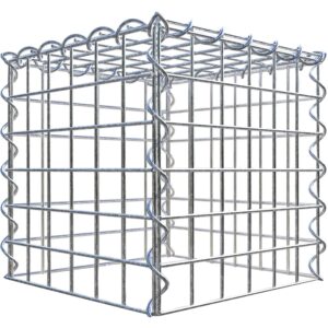 Gabiona Gabione-Anbaukorb Typ 3 30 x 30 x 30 cm Maschenw 5 x 5 cm