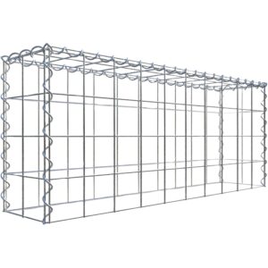 Gabiona Gabione-Anbaukorb Typ 3 40 x 100 x 20 cm Maschenw 10 x 10 cm