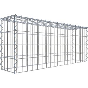 Gabiona Gabione-Anbaukorb Typ 3 40 x 100 x 20 cm Maschenw 5 x 10 cm