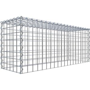 Gabiona Gabione-Anbaukorb Typ 3 40 x 100 x 30 cm Maschenw 5 x 5 cm