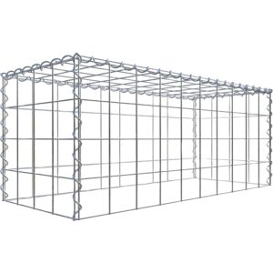 Gabiona Gabione-Anbaukorb Typ 3 40 x 100 x 40 cm Maschenw 10 x 10 cm