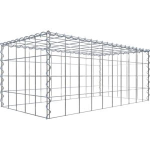 Gabiona Gabione-Anbaukorb Typ 3 40 x 100 x 50 cm Maschenw 10 x 10 cm