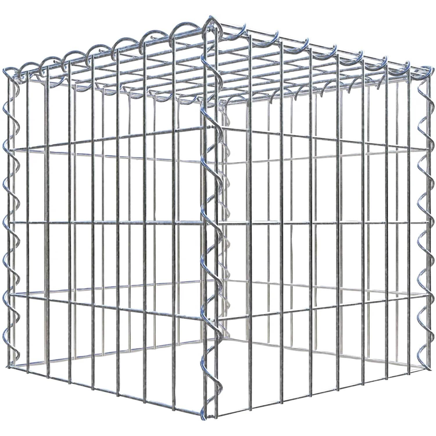 Gabiona Gabione-Anbaukorb Typ 3 40 x 40 x 40 cm Maschenw 5 x 10 cm