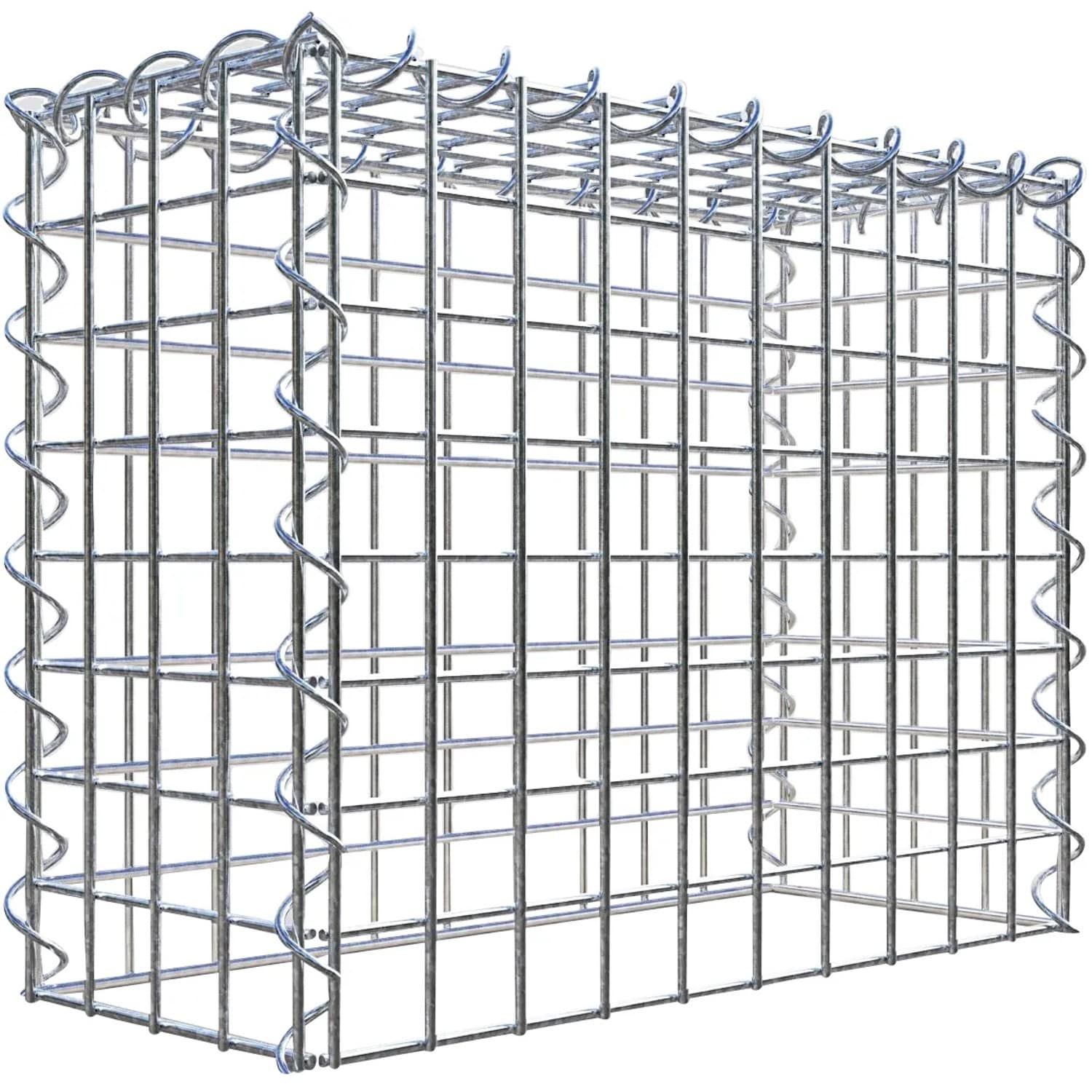 Gabiona Gabione-Anbaukorb Typ 3 40 x 50 x 20 cm Maschenw 5 x 5 cm