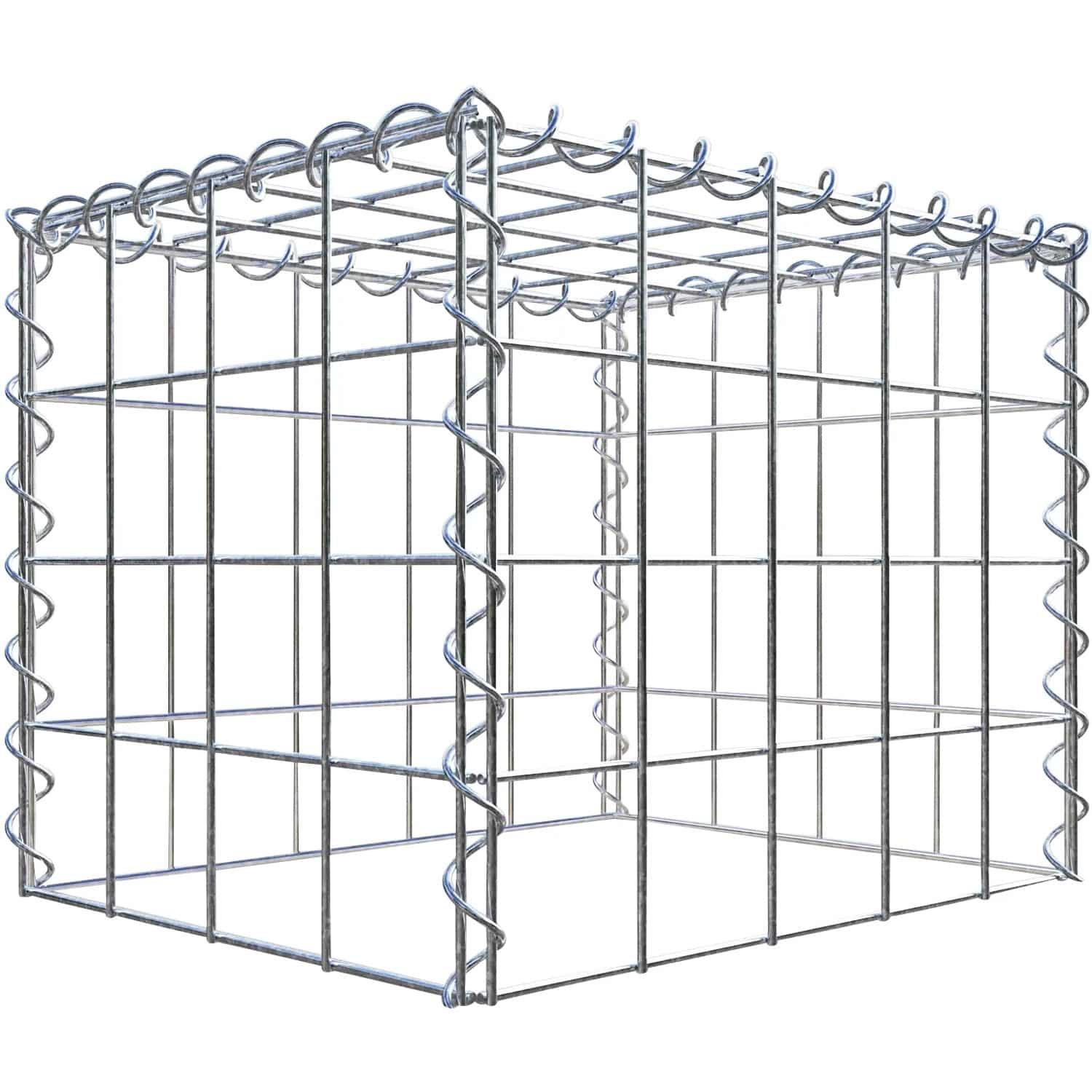 Gabiona Gabione-Anbaukorb Typ 3 40 x 50 x 40 cm Maschenw 10 x 10 cm