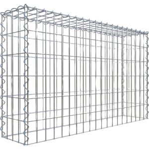 Gabiona Gabione-Anbaukorb Typ 3 60 x 100 x 20 cm Maschenw 5 x 10 cm