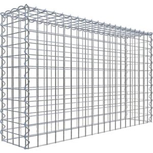 Gabiona Gabione-Anbaukorb Typ 3 60 x 100 x 20 cm Maschenw 5 x 5 cm