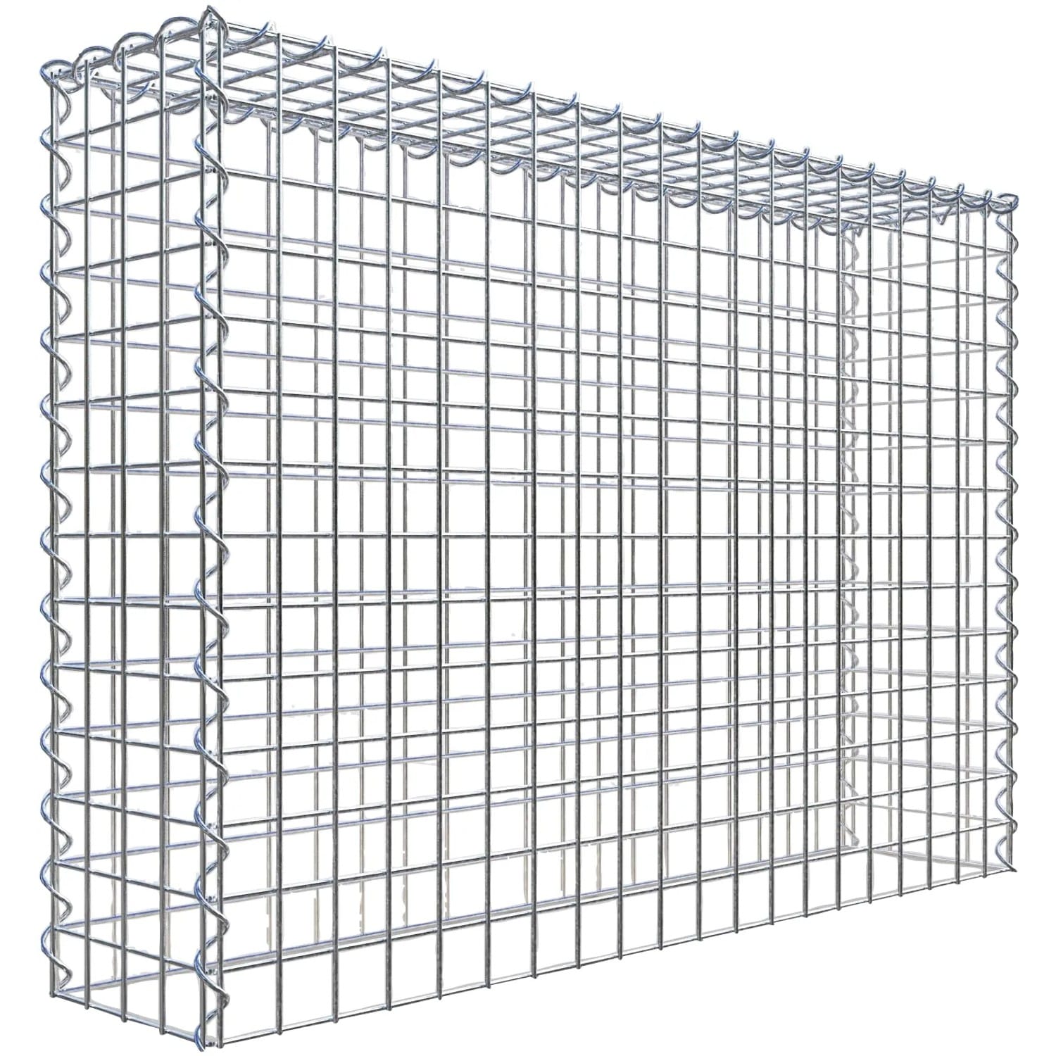Gabiona Gabione-Anbaukorb Typ 3 70 x 100 x 20 cm Maschenw 5 x 5 cm