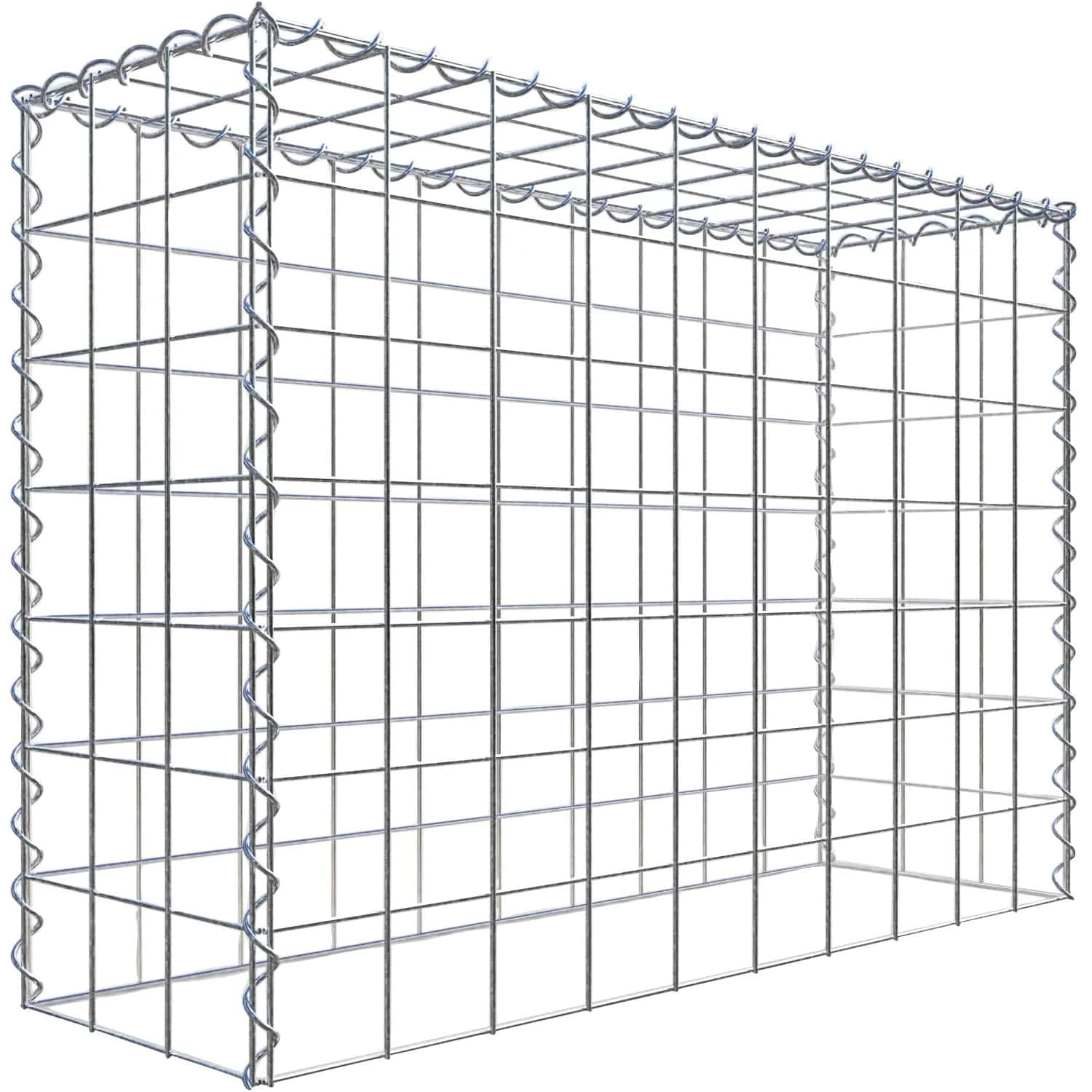 Gabiona Gabione-Anbaukorb Typ 3 70 x 100 x 30 cm Maschenw 10 x 10 cm