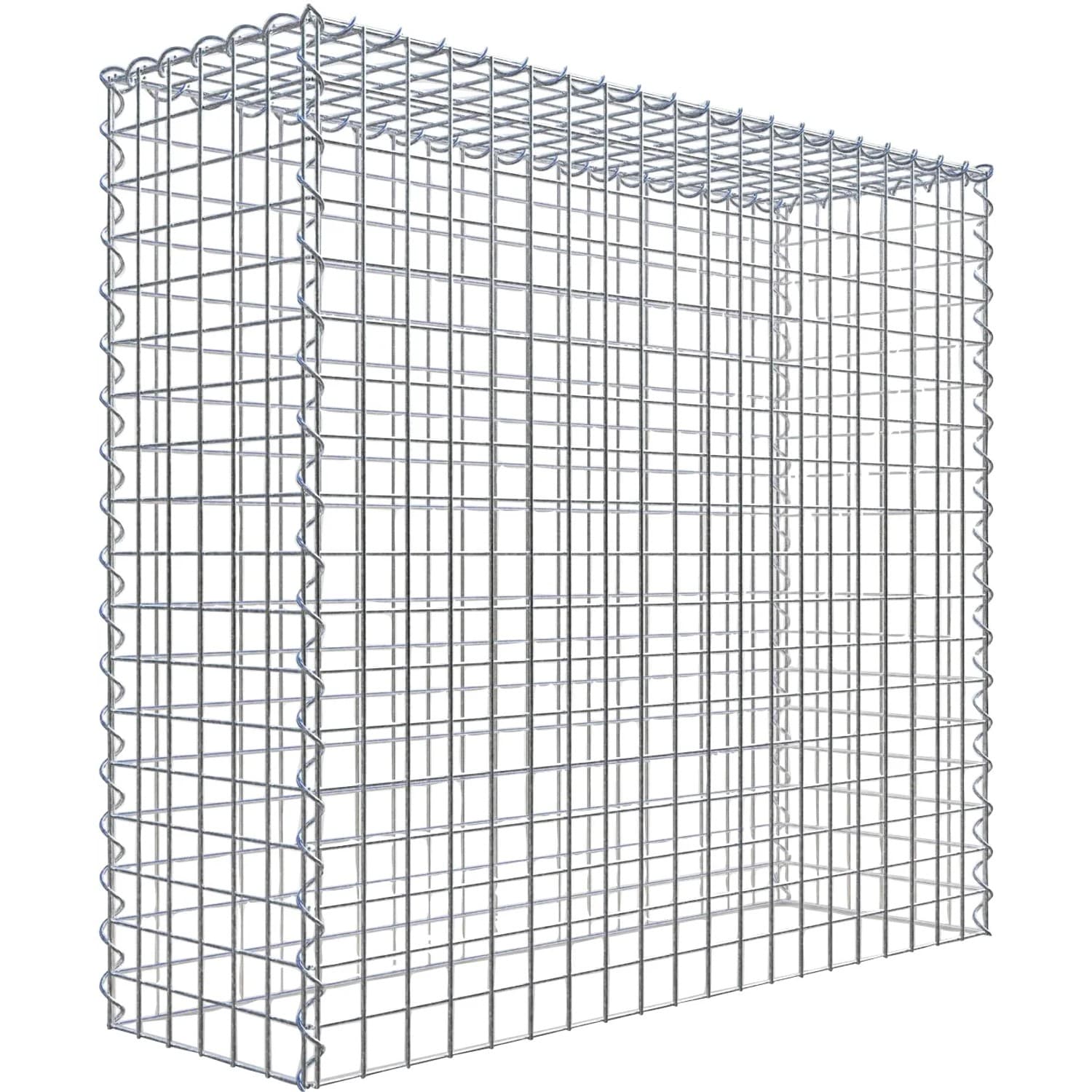 Gabiona Gabione-Anbaukorb Typ 3 90 x 100 x 30 cm Maschenw 5 x 5 cm