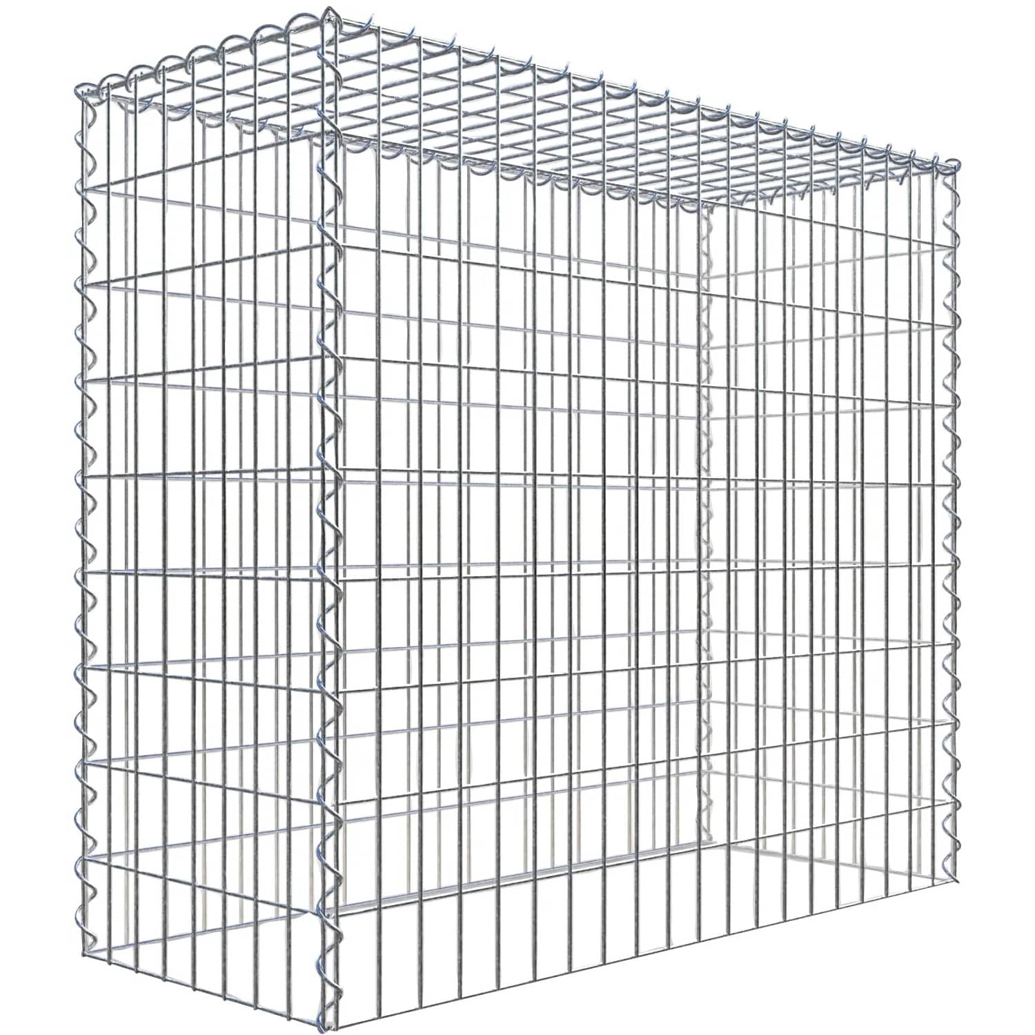 Gabiona Gabione-Anbaukorb Typ 3 90 x 100 x 40 cm Maschenw 5 x 10 cm