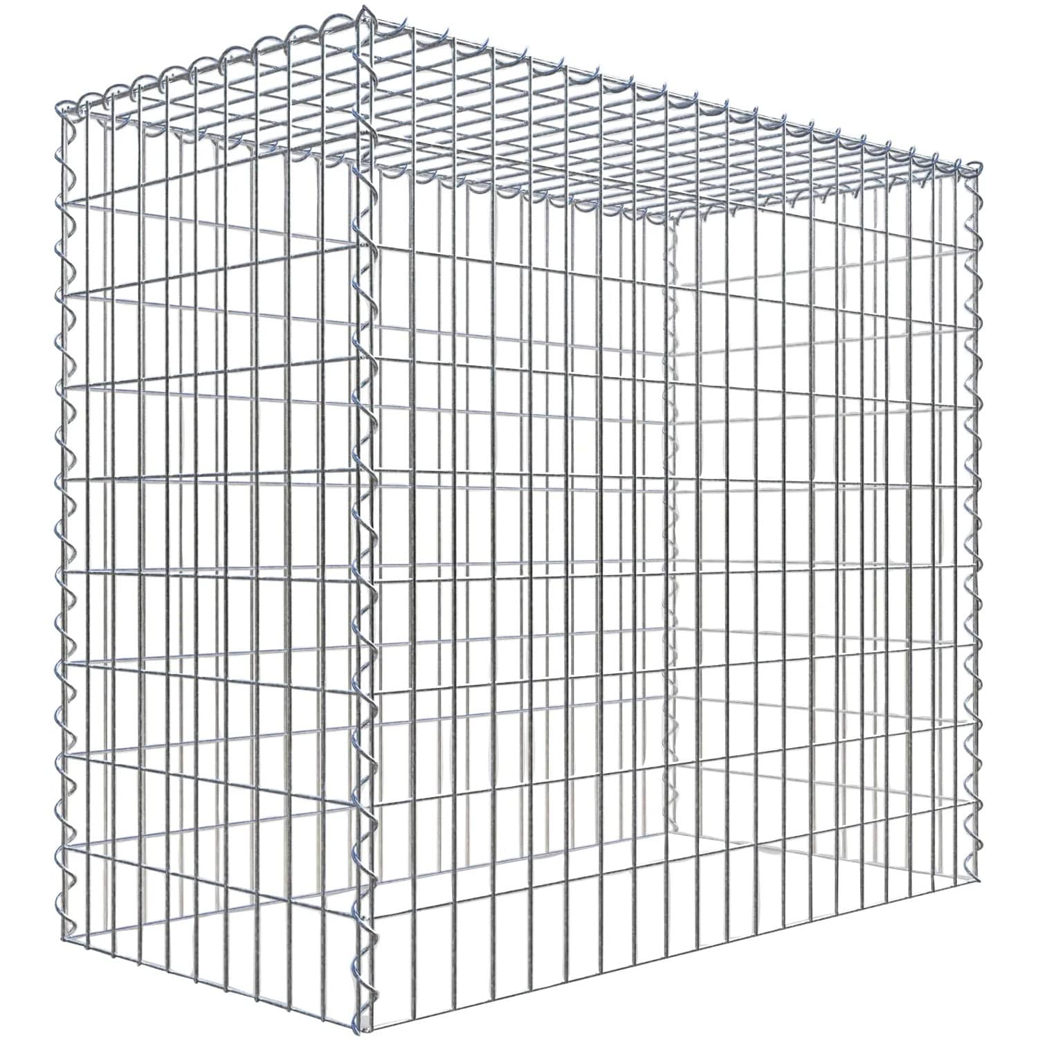 Gabiona Gabione-Anbaukorb Typ 3 90 x 100 x 50 cm Maschenw 5 x 10 cm