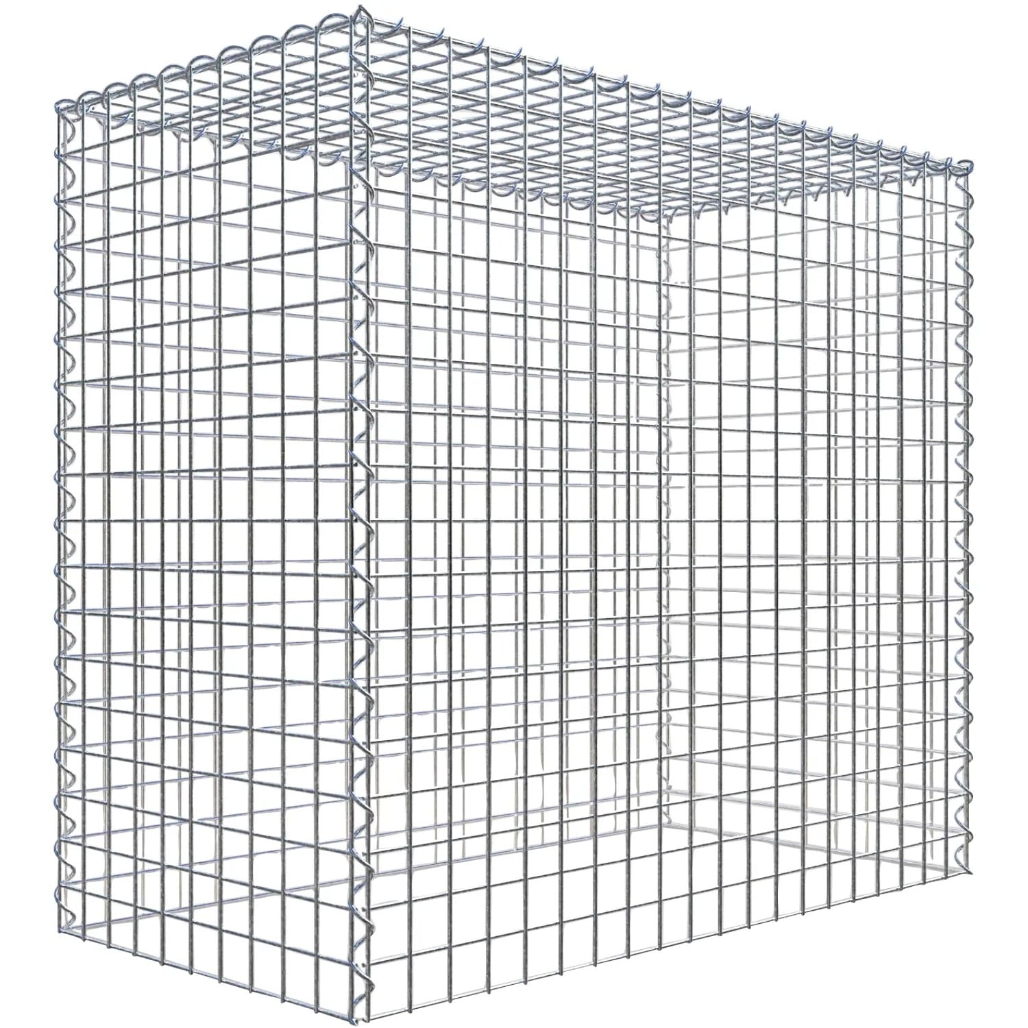 Gabiona Gabione-Anbaukorb Typ 3 90 x 100 x 50 cm Maschenw 5 x 5 cm