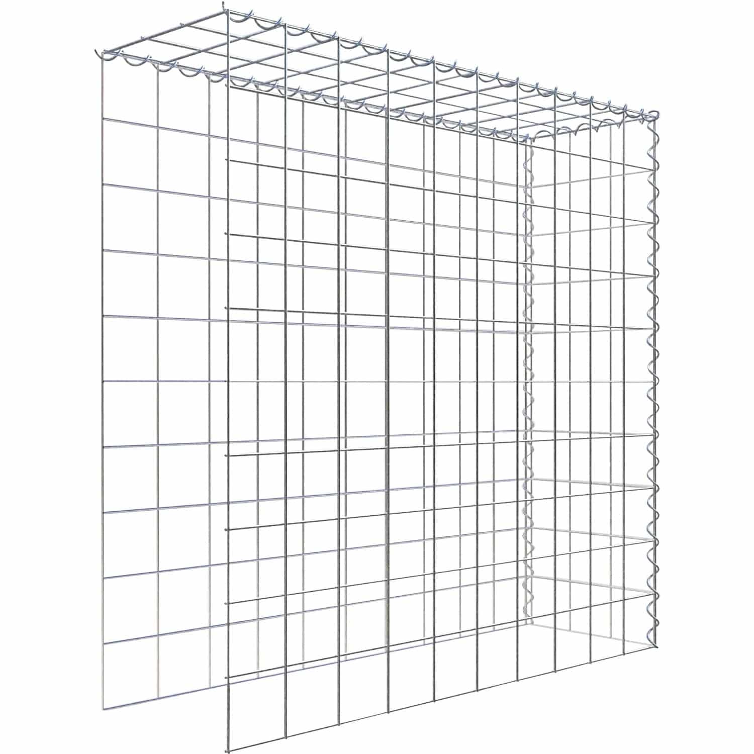 Gabiona Gabione-Anbaukorb Typ 4 100 x 100 x 30 cm Maschenw 10 x 10 cm