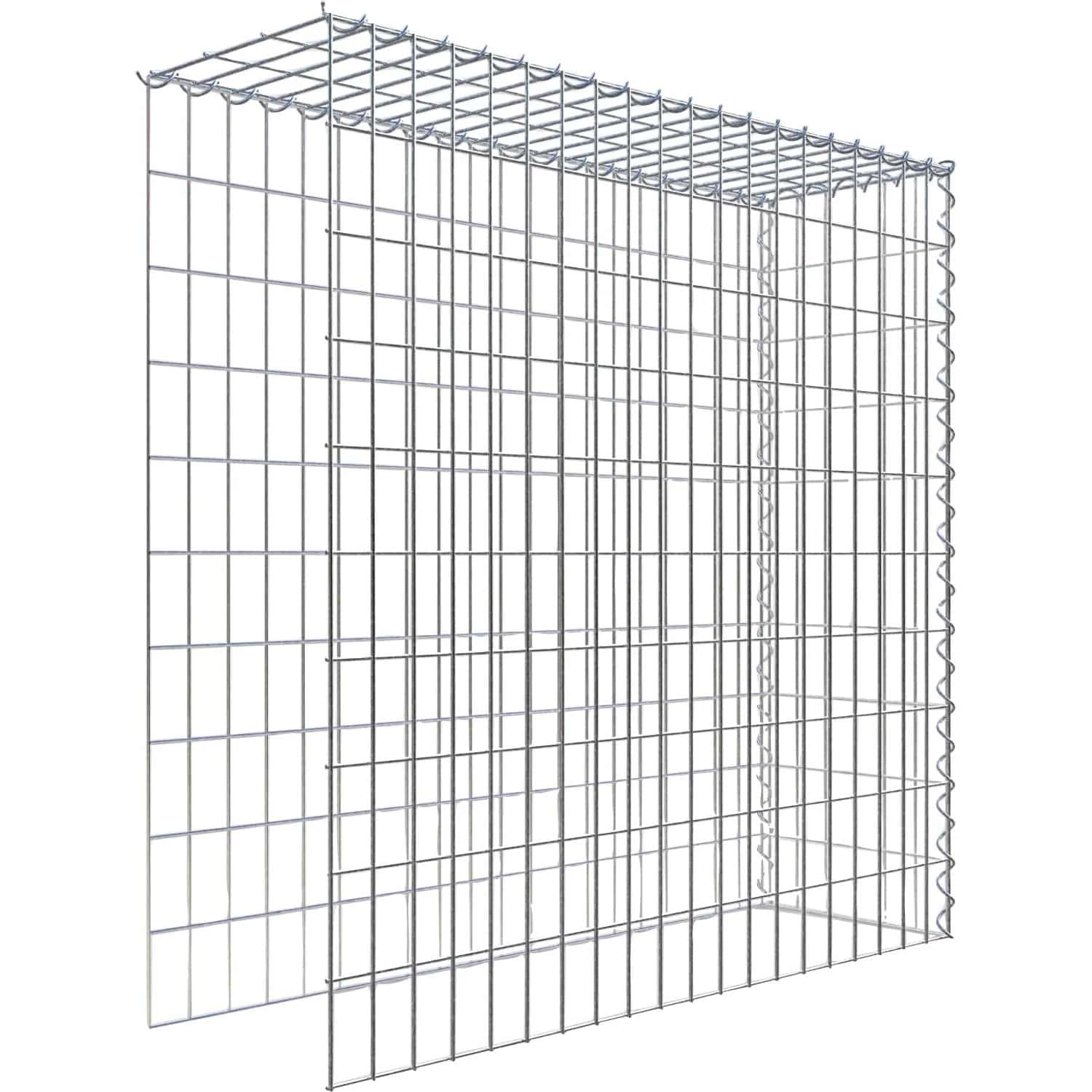 Gabiona Gabione-Anbaukorb Typ 4 100 x 100 x 30 cm Maschenw 5 x 10 cm