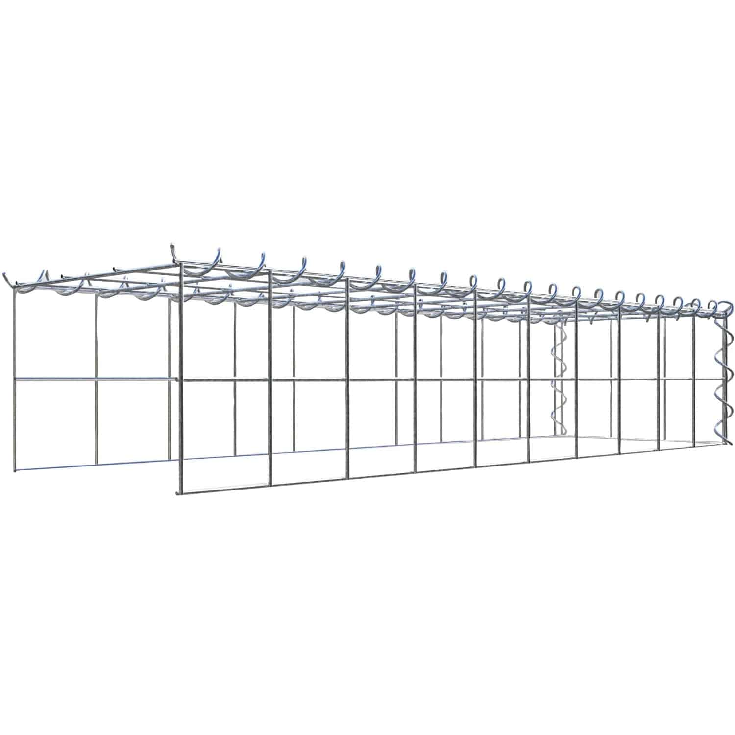 Gabiona Gabione-Anbaukorb Typ 4 20 x 100 x 30 cm Maschenw 10 x 10 cm