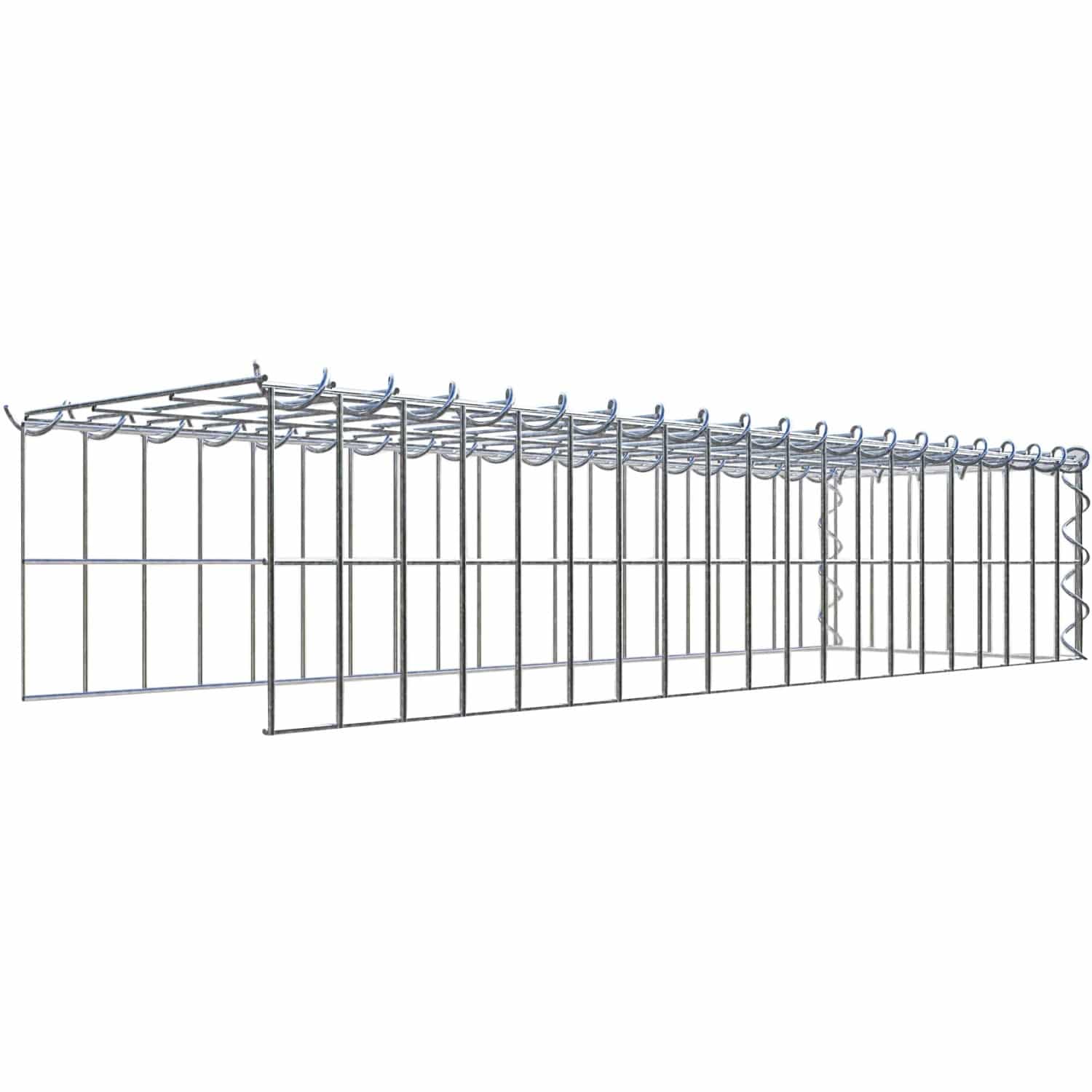Gabiona Gabione-Anbaukorb Typ 4 20 x 100 x 30 cm Maschenw 5 x 10 cm