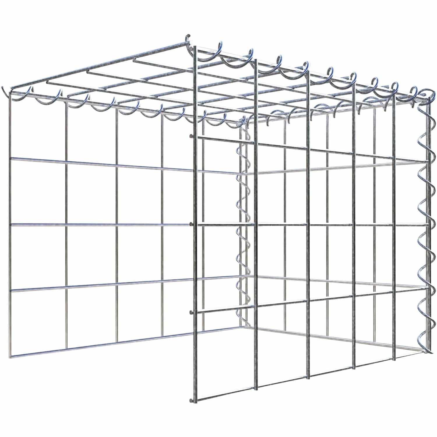 Gabiona Gabione-Anbaukorb Typ 4 40 x 50 x 40 cm Maschenw 10 x 10 cm