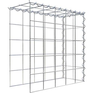 Gabiona Gabione-Anbaukorb Typ 4 50 x 50 x 20 cm Maschenw 10 x 10 cm