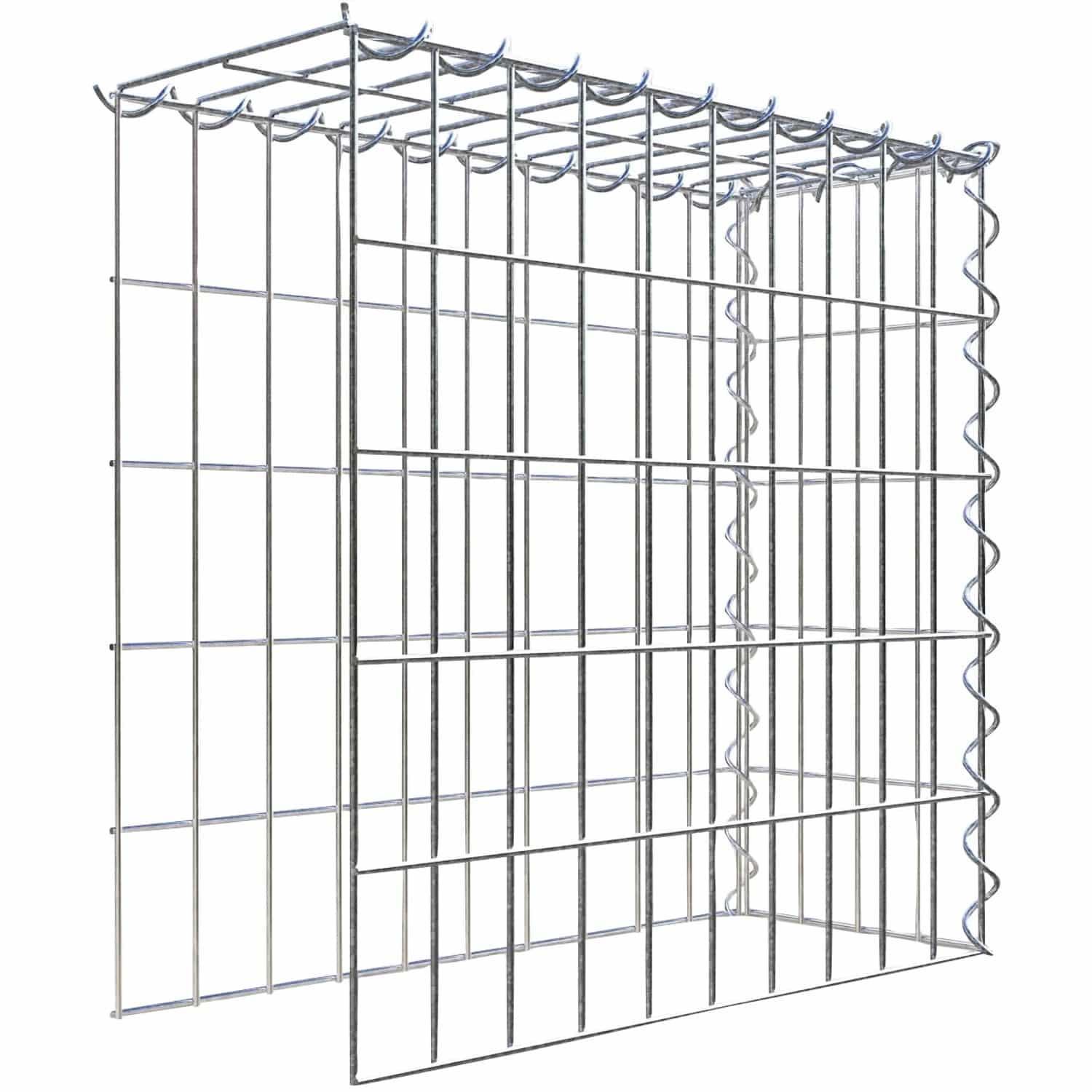 Gabiona Gabione-Anbaukorb Typ 4 50 x 50 x 20 cm Maschenw 5 x 10 cm