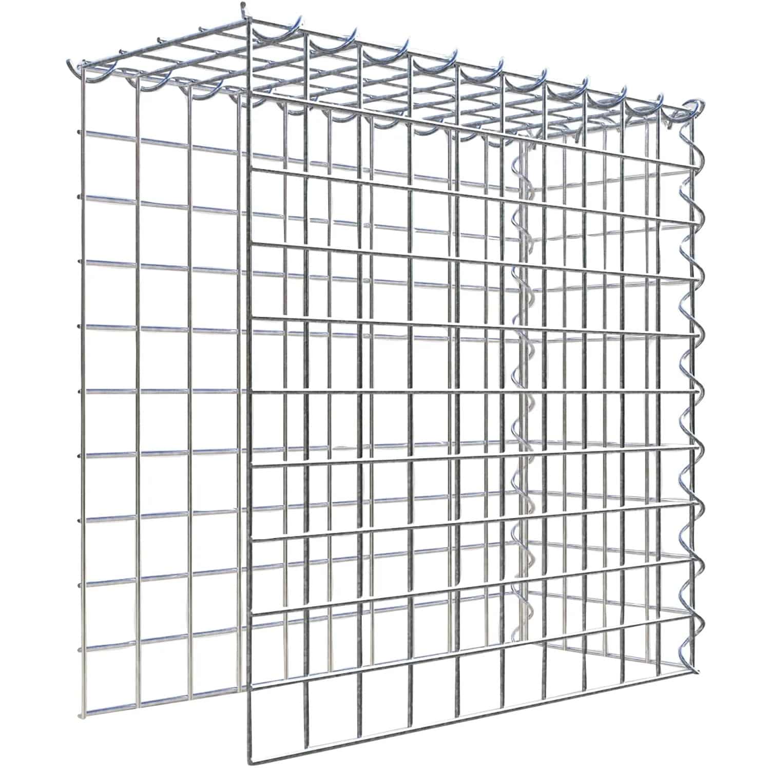 Gabiona Gabione-Anbaukorb Typ 4 50 x 50 x 20 cm Maschenw 5 x 5 cm