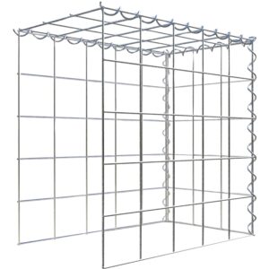 Gabiona Gabione-Anbaukorb Typ 4 50 x 50 x 30 cm Maschenw 10 x 10 cm