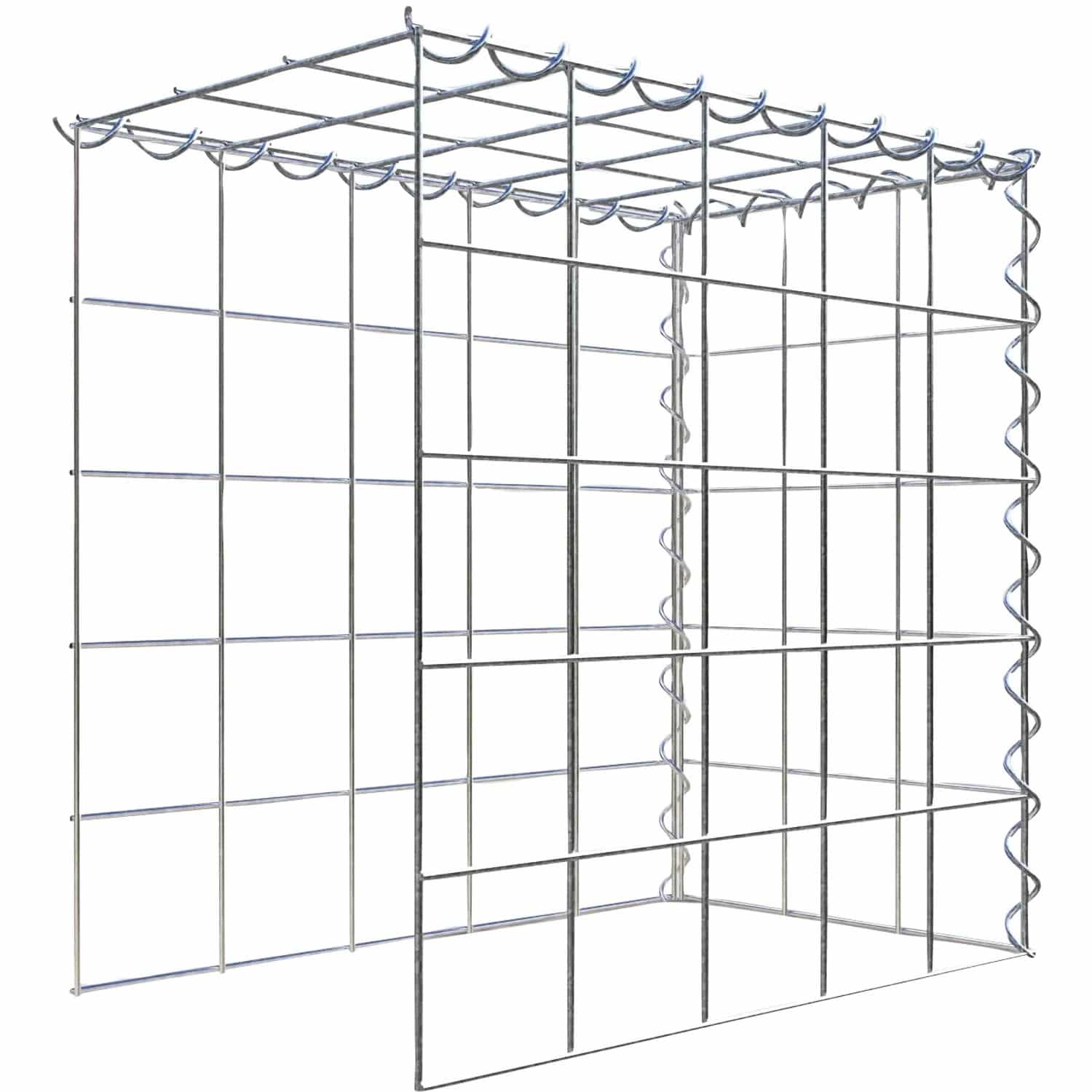 Gabiona Gabione-Anbaukorb Typ 4 50 x 50 x 30 cm Maschenw 10 x 10 cm
